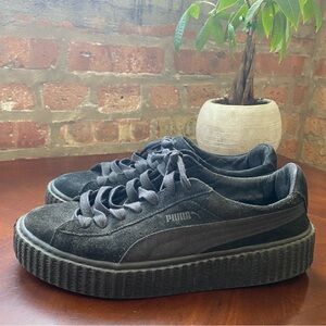 Puma X Fenty by Rihanna Creepers Black Suede Women's Size 10
